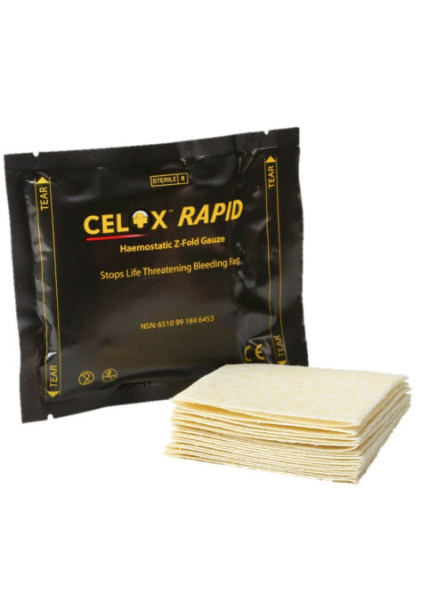 Celox Rapid Haemostatic Gauze - Z-Fold