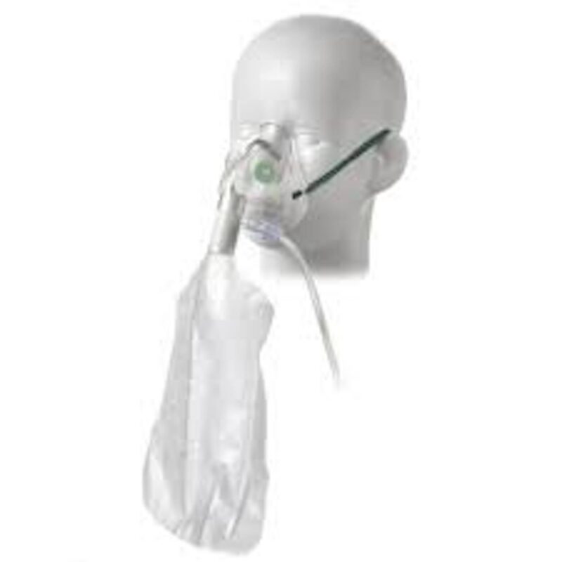 Paediatric High Concentration Oxygen Mask - 100%